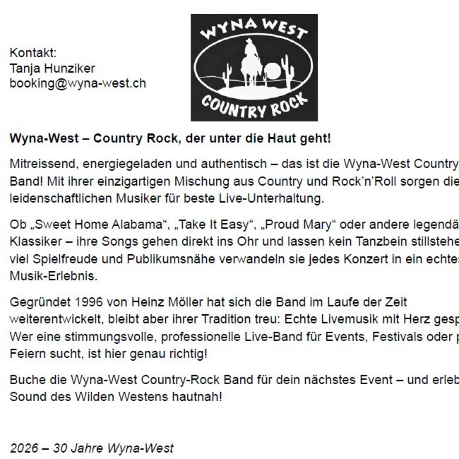 Media Text Wyna West